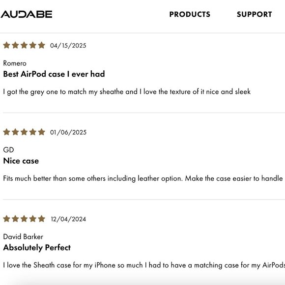 Caudabe "Mezzo" case for Airpods Pro (2nd gen) - Picture 7 of 7